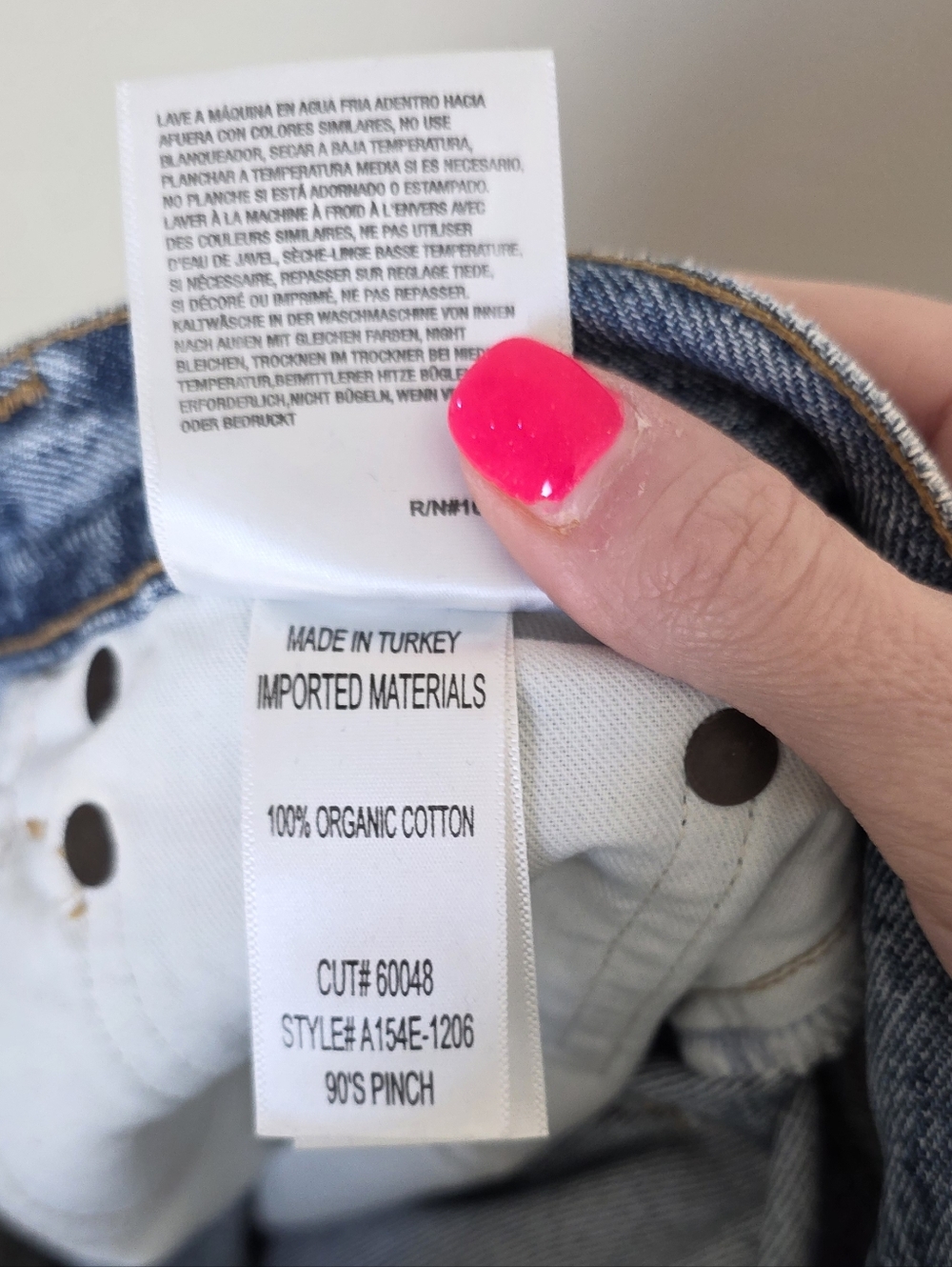 AGOLDE 90s Pinch Distressed Jeans 26 - Picture 5 of 6